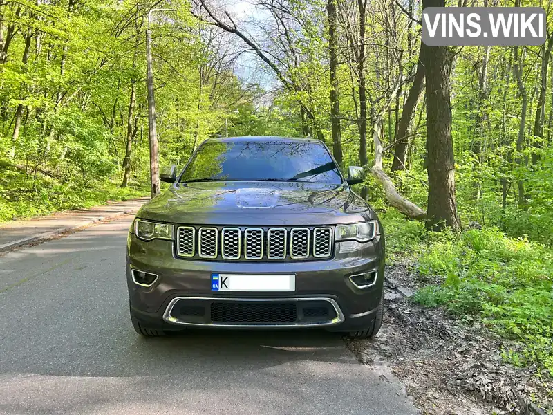 Позашляховик / Кросовер Jeep Grand Cherokee 2017 3.6 л. Автомат обл. Київська, Київ - Фото 1/10