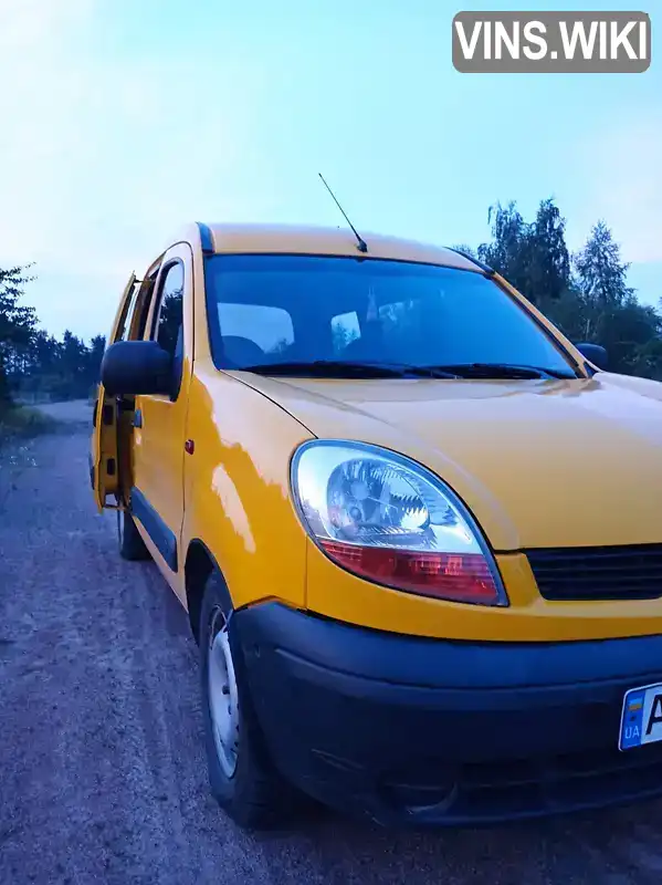 Мінівен Renault Kangoo 2003 1.5 л. Ручна / Механіка обл. Житомирська, Коростень - Фото 1/14