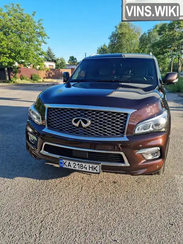 Внедорожник / Кроссовер Infiniti QX80 2016 5.6 л. Автомат обл. Днепропетровская, Днепр (Днепропетровск) - Фото 1/18