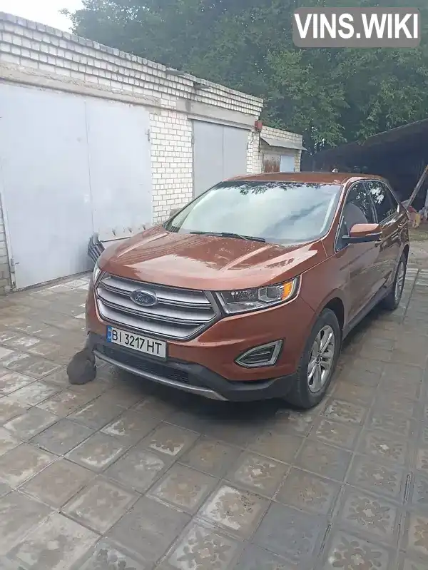 Позашляховик / Кросовер Ford Edge 2016 2 л. Автомат обл. Полтавська, Кременчук - Фото 1/9