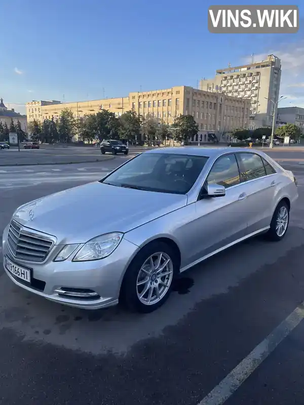 Седан Mercedes-Benz E-Class 2012 2.1 л. Автомат обл. Житомирська, Житомир - Фото 1/21