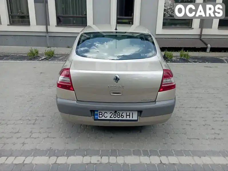 VF1LM1B0H36580739 Renault Megane 2006 Седан 1.6 л. Фото 8