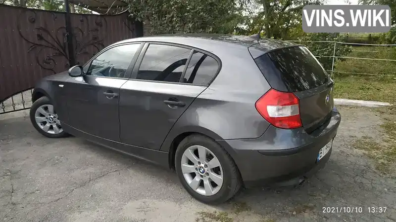 Хэтчбек BMW 1 Series 2005 1.6 л. Ручная / Механика обл. Полтавская, Кременчуг - Фото 1/9