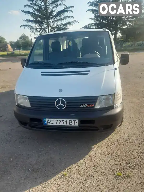 Мінівен Mercedes-Benz Vito 2001 2.2 л. Ручна / Механіка обл. Волинська, Луцьк - Фото 1/12