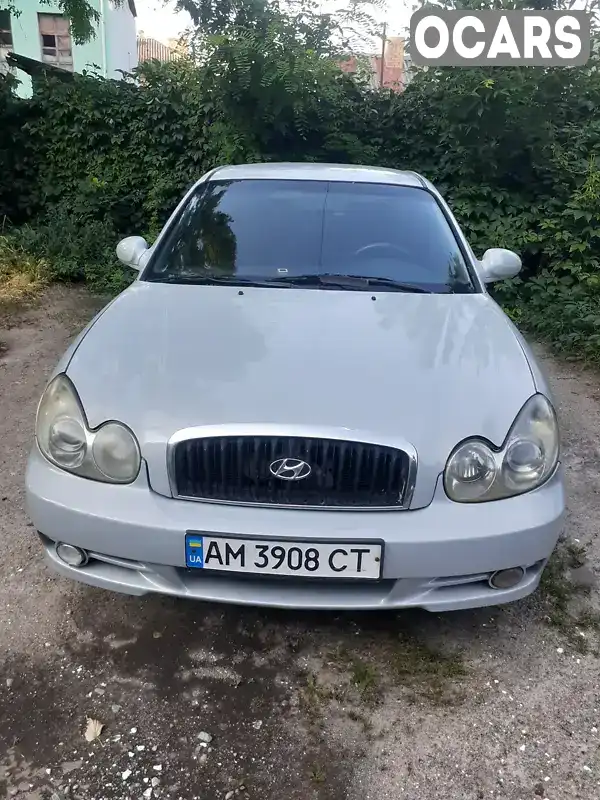 Седан Hyundai Sonata 2002 2 л. Автомат обл. Житомирська, Житомир - Фото 1/13