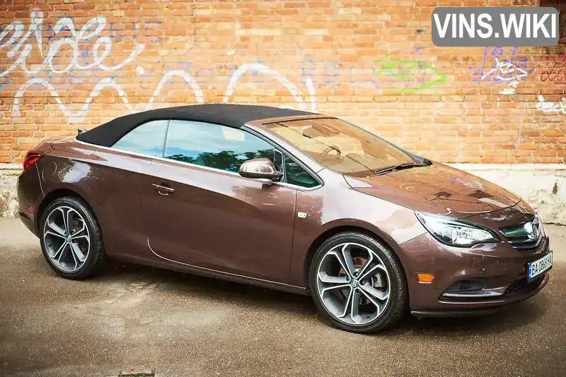 W04WT3N50GG114468 Buick Cascada 2016 Кабриолет 1.6 л. Фото 1