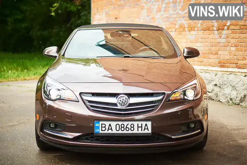 W04WT3N50GG114468 Buick Cascada 2016 Кабриолет 1.6 л. Фото 9