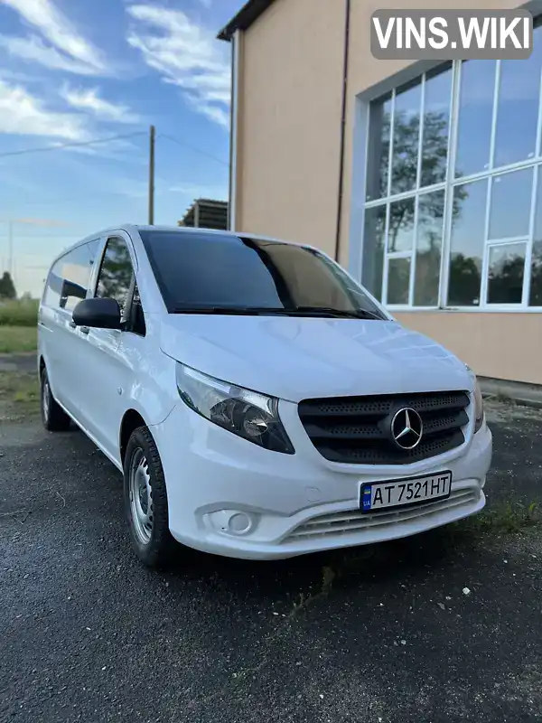 Минивэн Mercedes-Benz Vito 2018 2.1 л. Ручная / Механика обл. Ивано-Франковская, Калуш - Фото 1/8