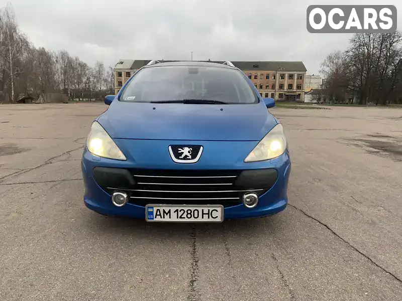 Універсал Peugeot 307 2005 2 л. Ручна / Механіка обл. Житомирська, Ємільчине - Фото 1/21