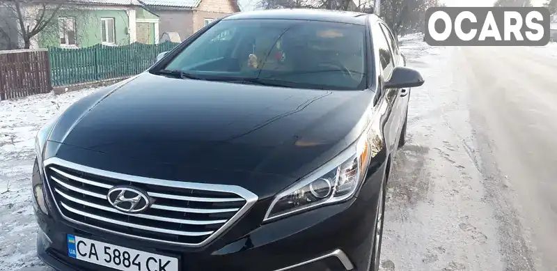 Седан Hyundai Sonata 2015 2.4 л. Автомат обл. Черкаська, Умань - Фото 1/11