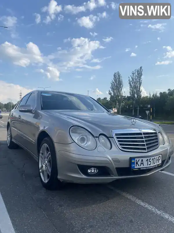 Седан Mercedes-Benz E-Class 2007 3 л. Автомат обл. Київська, Київ - Фото 1/21