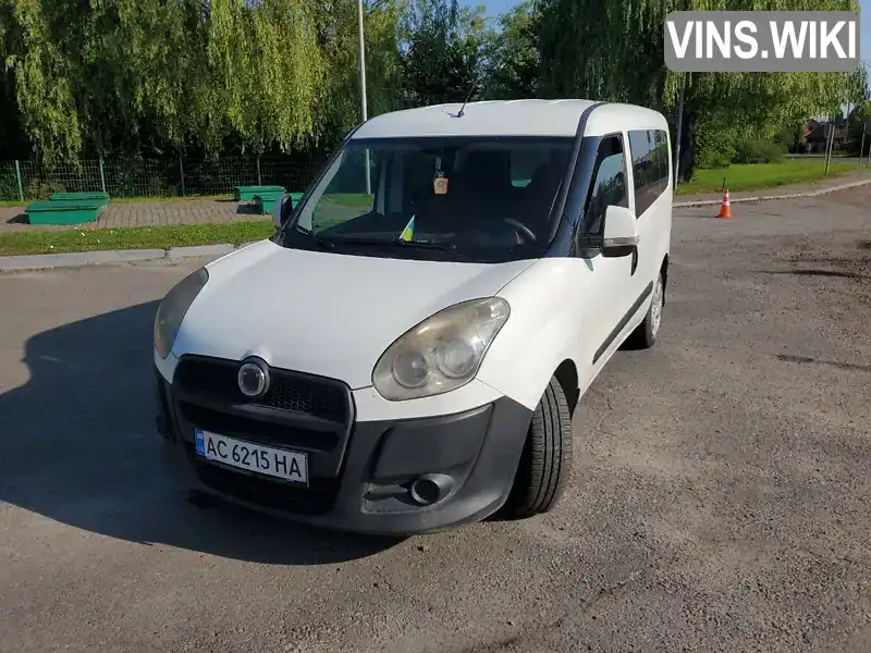 Мінівен Fiat Doblo 2011 1.6 л. Ручна / Механіка обл. Волинська, Ковель - Фото 1/14