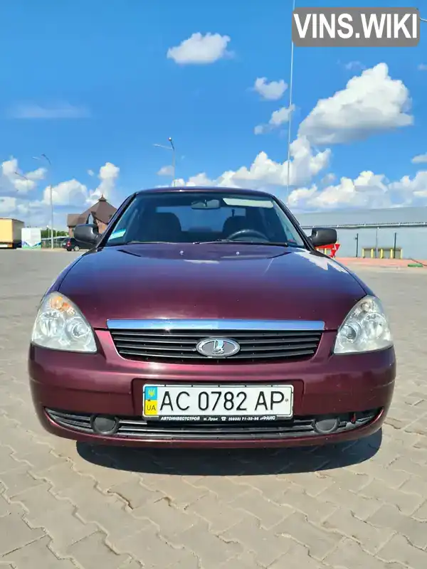 Седан ВАЗ / Lada 2170 Priora 2008 1.6 л. Ручна / Механіка обл. Волинська, Луцьк - Фото 1/21