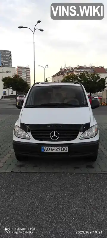 Мінівен Mercedes-Benz Vito 2008 2.15 л. Ручна / Механіка обл. Закарпатська, Ужгород - Фото 1/21