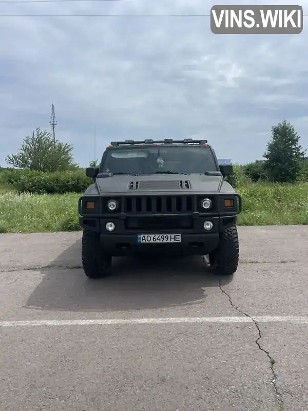 Позашляховик / Кросовер Hummer H2 2004 6 л. обл. Закарпатська, Ужгород - Фото 1/14