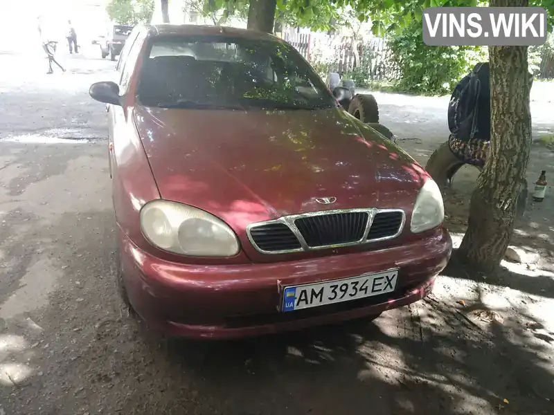 Седан Daewoo Lanos 2006 1.5 л. Ручная / Механика обл. Житомирская, Житомир - Фото 1/8