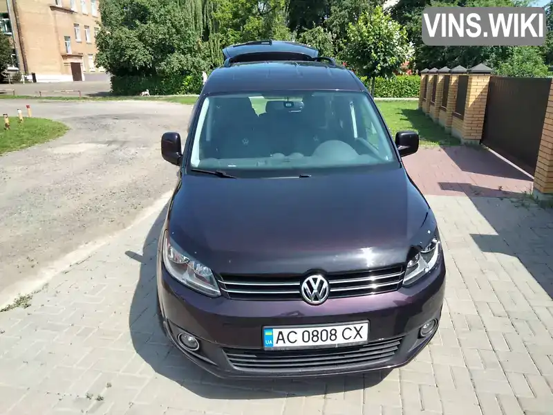 Минивэн Volkswagen Caddy 2011 2 л. Ручная / Механика обл. Волынская, Луцк - Фото 1/21