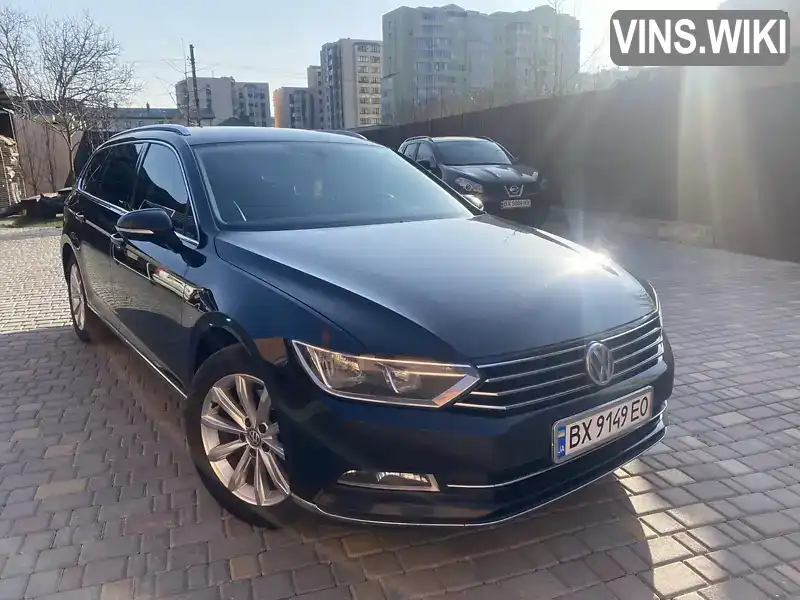 Универсал Volkswagen Passat 2015 2 л. Ручная / Механика обл. Хмельницкая, Каменец-Подольский - Фото 1/21