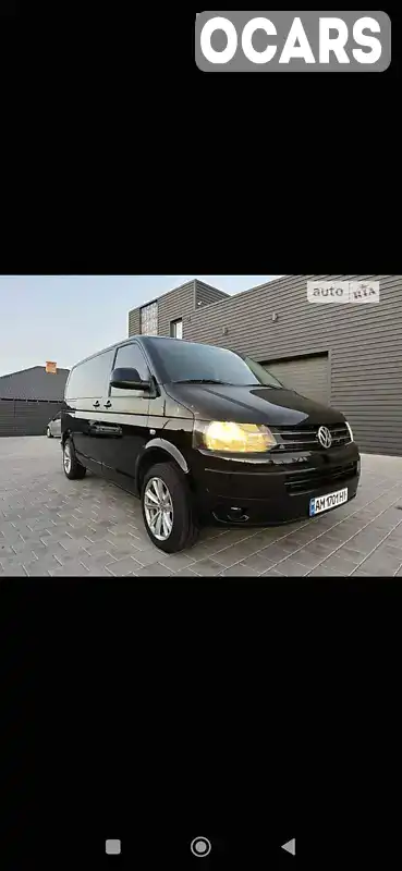 Мінівен Volkswagen Transporter 2012 2 л. Автомат обл. Житомирська, Житомир - Фото 1/21