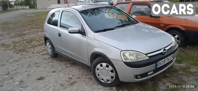 Хетчбек Opel Corsa 2003 1 л. Ручна / Механіка обл. Тернопільська, Тернопіль - Фото 1/21