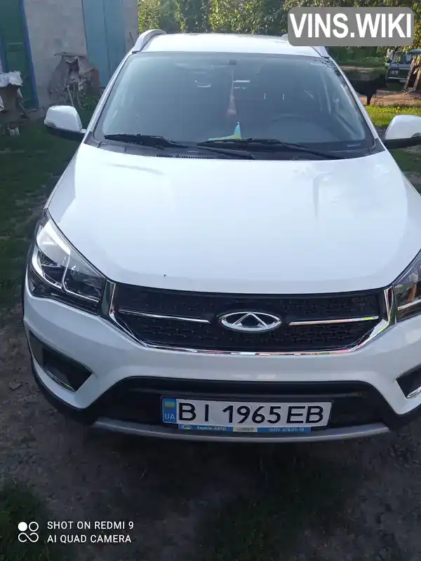 Позашляховик / Кросовер Chery Tiggo 2 2019 1.5 л. Ручна / Механіка обл. Полтавська, Чутове - Фото 1/8