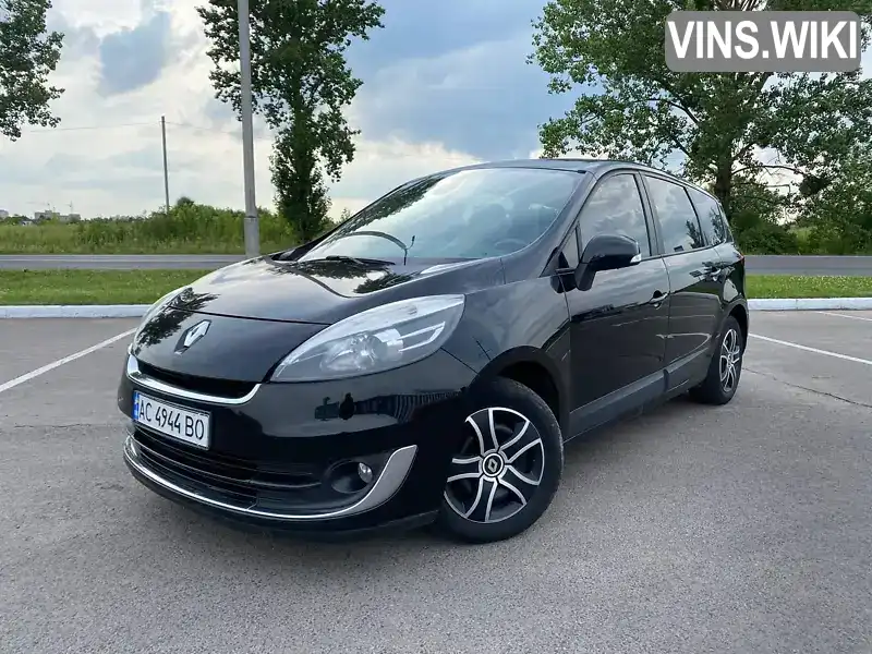 Минивэн Renault Grand Scenic 2012 1.5 л. Ручная / Механика обл. Волынская, Луцк - Фото 1/21