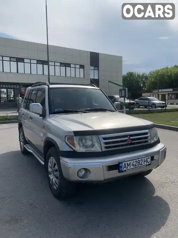 Внедорожник / Кроссовер Mitsubishi Pajero Pinin 2002 1.8 л. Ручная / Механика обл. Житомирская, Бердичев - Фото 1/21