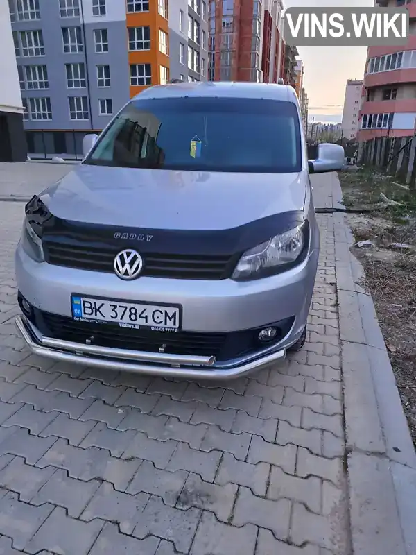 Минивэн Volkswagen Caddy 2013 2 л. Ручная / Механика обл. Ивано-Франковская, Ивано-Франковск - Фото 1/8