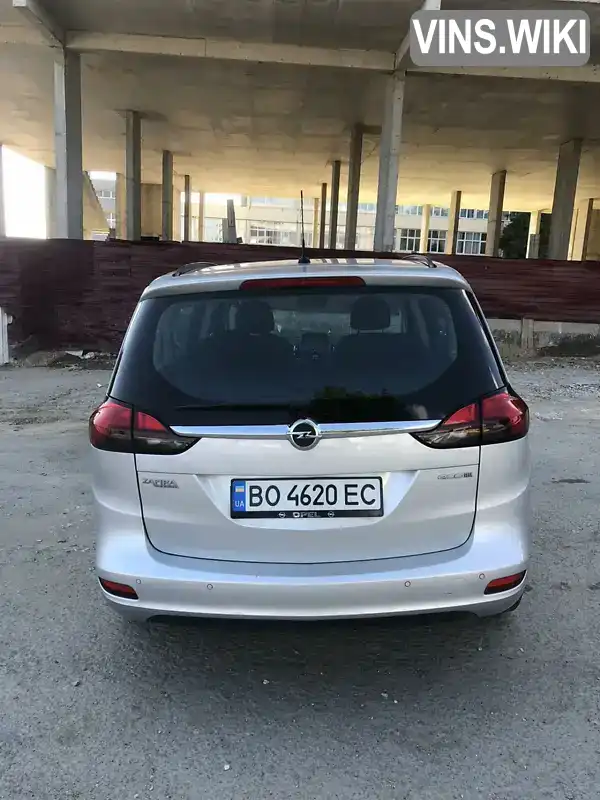 W0LPD9E37G1092656 Opel Zafira 2016 Мікровен 1.6 л. Фото 2