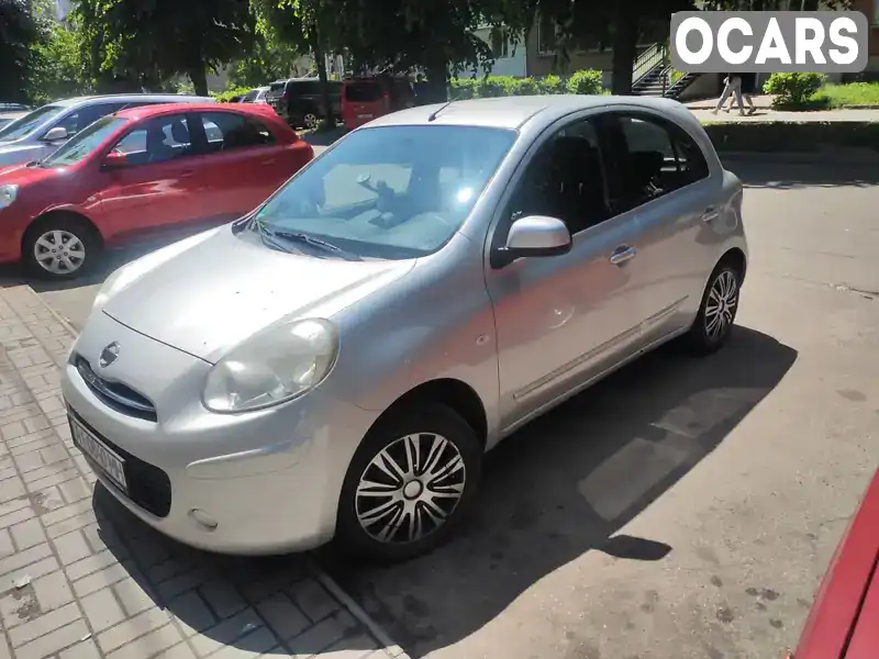 Хетчбек Nissan Micra 2011 1.24 л. Ручна / Механіка обл. Київська, Біла Церква - Фото 1/8