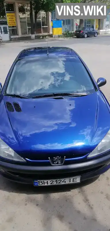 Хэтчбек Peugeot 206 1999 1.9 л. Ручная / Механика обл. Одесская, Одесса - Фото 1/5