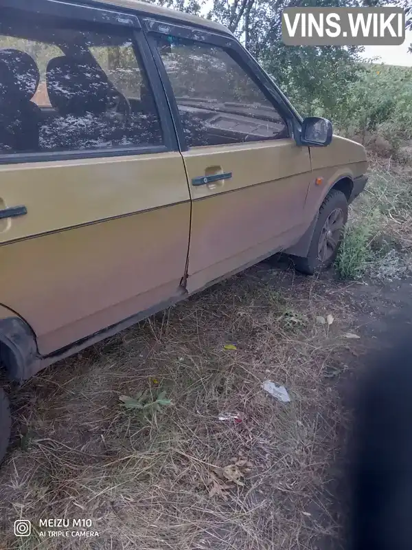 Хэтчбек ВАЗ / Lada 2109 1990 1.3 л. Ручная / Механика обл. Днепропетровская, Кривой Рог - Фото 1/7