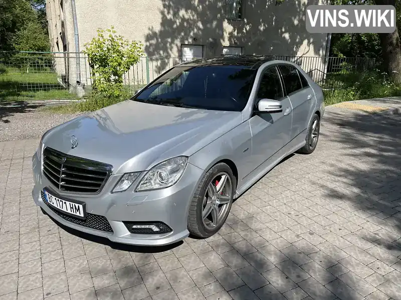 Седан Mercedes-Benz E-Class 2009 3 л. Автомат обл. Львовская, Львов - Фото 1/12