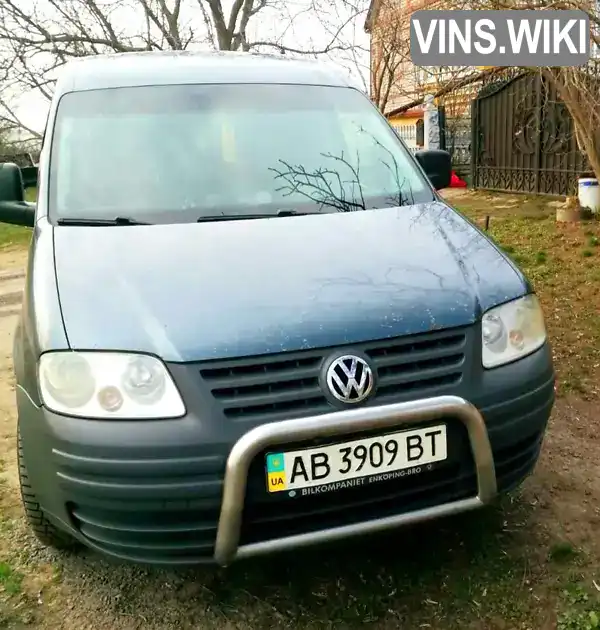 Мінівен Volkswagen Caddy 2008 1.9 л. Ручна / Механіка обл. Вінницька, Вінниця - Фото 1/12