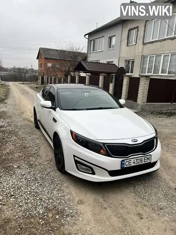 Седан Kia Optima 2014 2.4 л. Автомат обл. Тернопільська, Заліщики - Фото 1/10