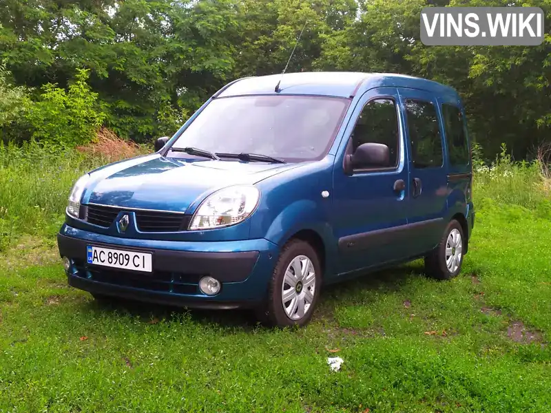 Мінівен Renault Kangoo 2007 1.6 л. Ручна / Механіка обл. Чернігівська, Чернігів - Фото 1/15