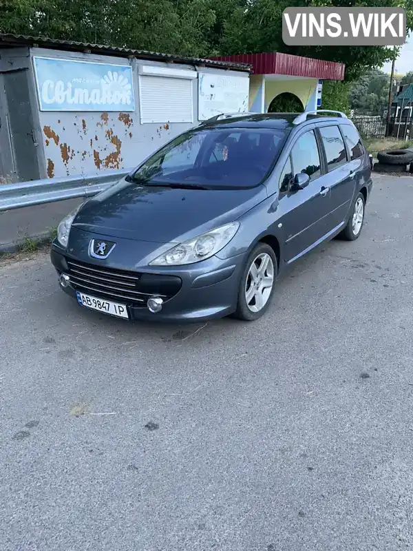 Універсал Peugeot 307 2005 2 л. Ручна / Механіка обл. Вінницька, Ямпіль - Фото 1/12