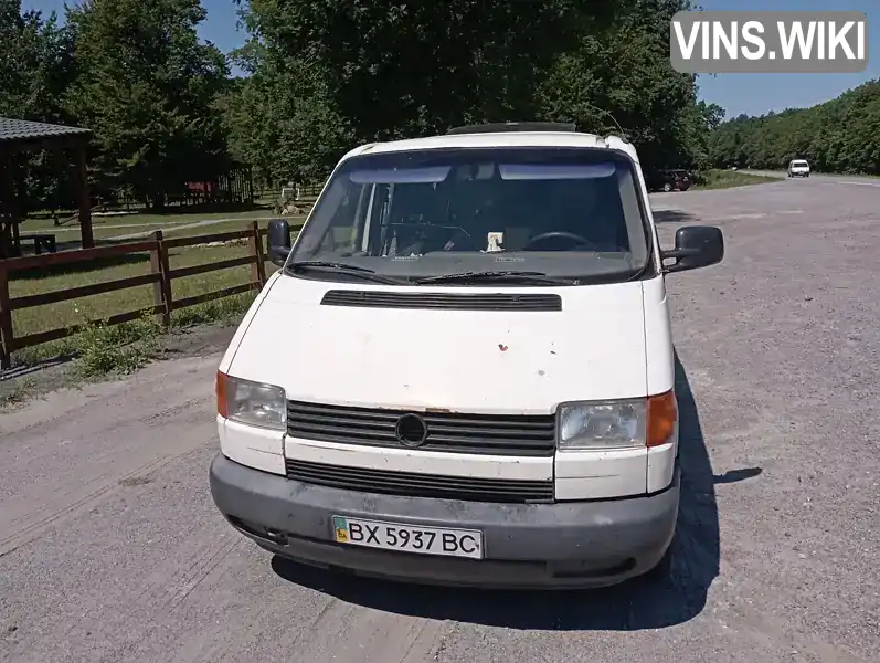 WV2ZZZ70ZSH007250 Volkswagen Transporter 1995 Мінівен 1.9 л. Фото 2