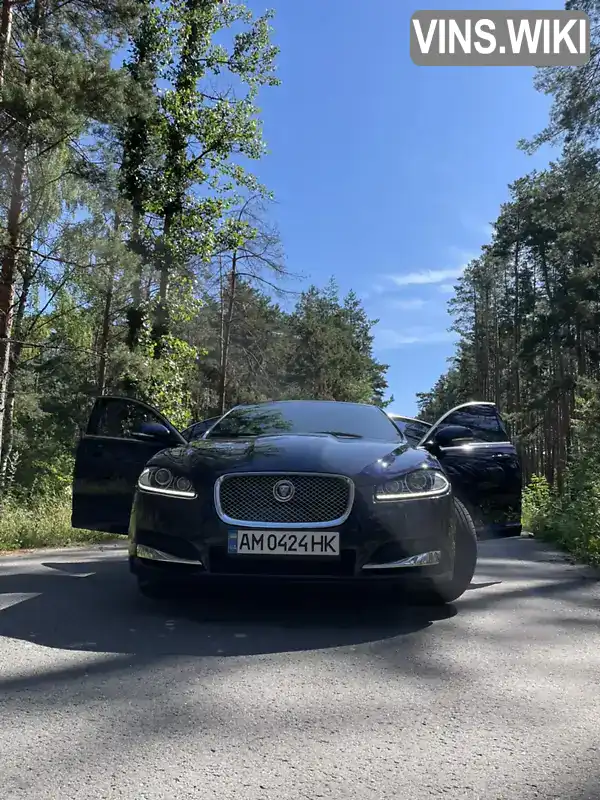 Седан Jaguar XF 2015 2.2 л. Автомат обл. Житомирская, Бердичев - Фото 1/19