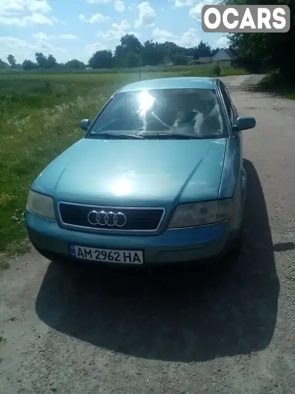 Седан Audi A6 1999 2.5 л. Ручна / Механіка обл. Житомирська, Чуднів - Фото 1/9