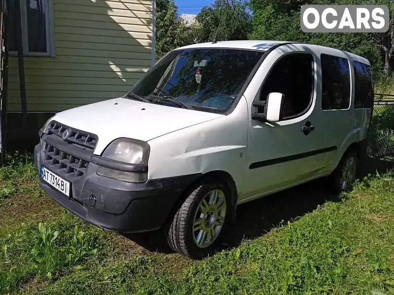 Мінівен Fiat Doblo 2002 1.9 л. Ручна / Механіка обл. Івано-Франківська, Надвірна - Фото 1/6