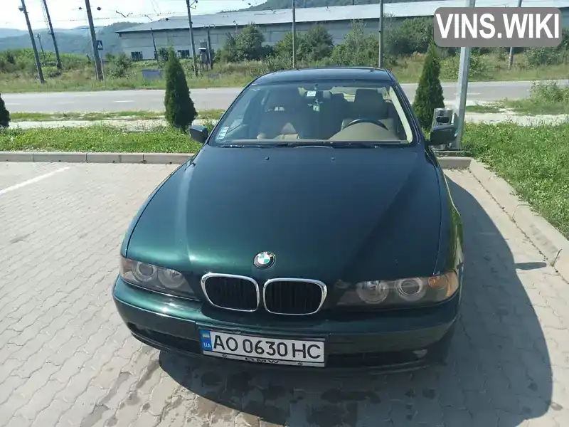 Седан BMW 5 Series 2001 2.5 л. Ручна / Механіка обл. Закарпатська, Ужгород - Фото 1/21