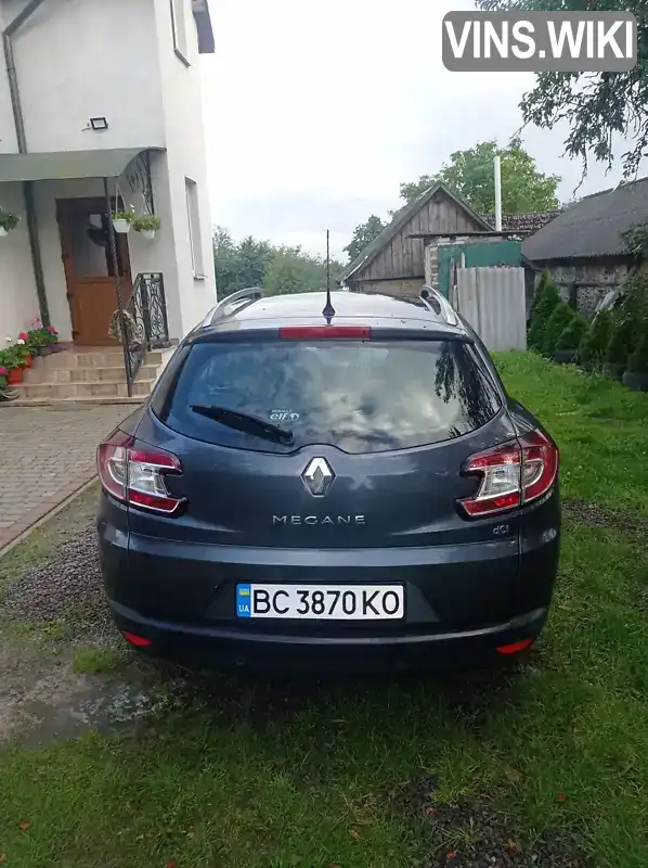 VF1KZ490J54464237 Renault Megane 2015 Универсал 1.46 л. Фото 3