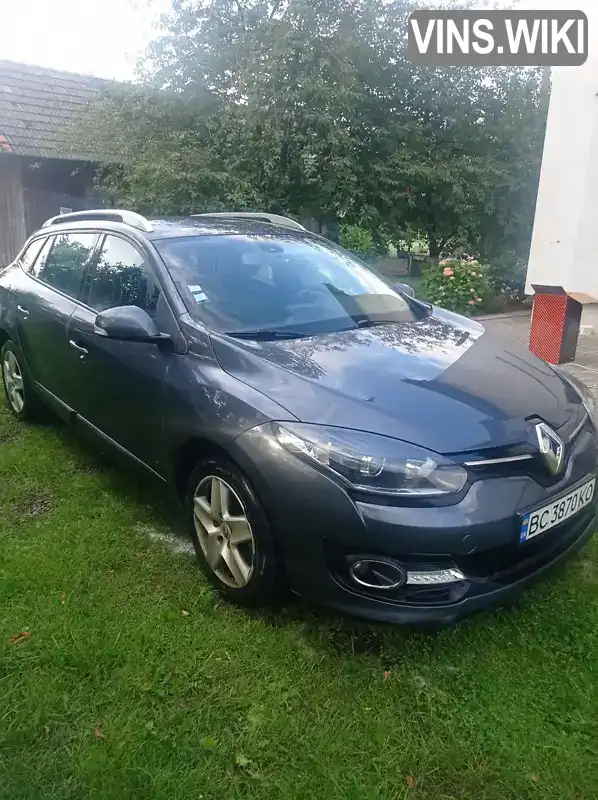 VF1KZ490J54464237 Renault Megane 2015 Универсал 1.46 л. Фото 5