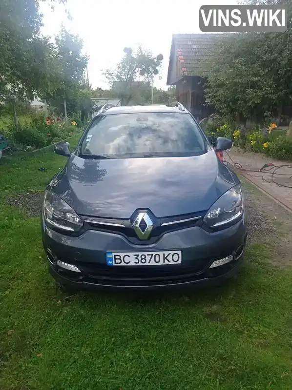 VF1KZ490J54464237 Renault Megane 2015 Универсал 1.46 л. Фото 6