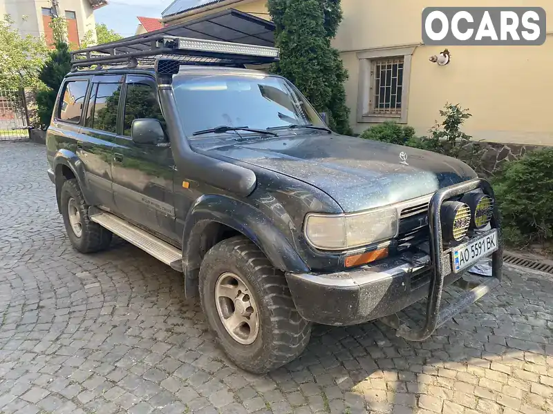 Внедорожник / Кроссовер Toyota Land Cruiser 1993 4 л. Автомат обл. Закарпатская, Ужгород - Фото 1/9