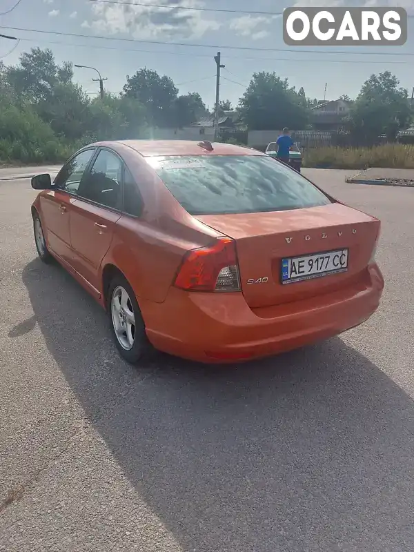 Седан Volvo S40 2010 1.6 л. Ручна / Механіка обл. Дніпропетровська, Дніпро (Дніпропетровськ) - Фото 1/17