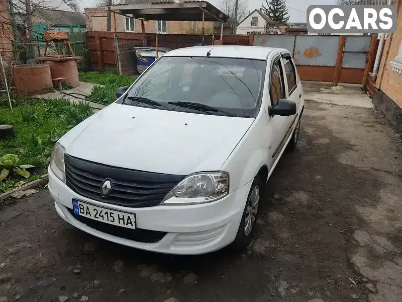 Седан Renault Logan 2011 1.4 л. Ручна / Механіка обл. Черкаська, Черкаси - Фото 1/21