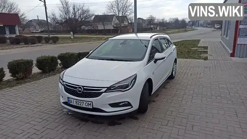 Універсал Opel Astra 2017 1.6 л. Ручна / Механіка обл. Київська, Переяслав - Фото 1/7