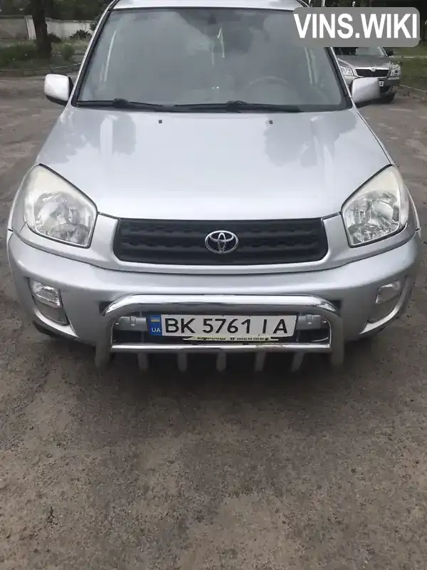 Внедорожник / Кроссовер Toyota RAV4 2002 2 л. Автомат обл. Ровенская, Владимирец - Фото 1/15